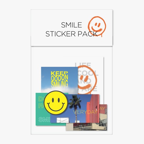 Smile sticker pack